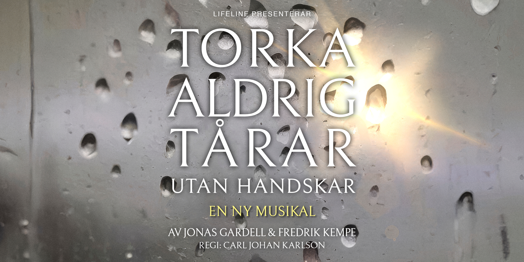 Torka aldrig t�rar utan handskar p� G�ta Lejon